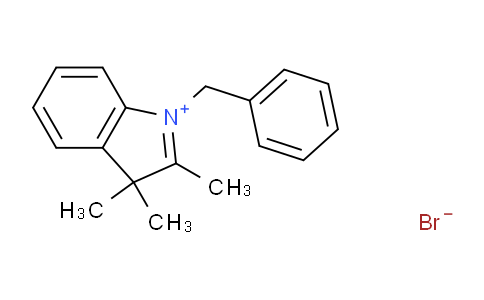 CAS No. 139417-75-7, 1-benzyl-2,3,3-trimethyl-3H-indol-1-ium bromide