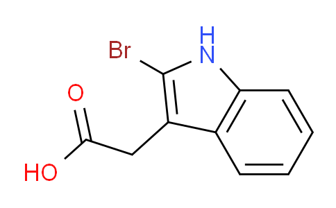 CAS No. 1912-39-6, 2-(2-bromo-1H-indol-3-yl)acetic acid