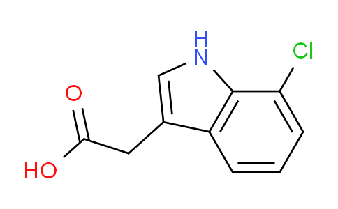 CAS No. 1912-41-0, 2-(7-chloro-1H-indol-3-yl)acetic acid