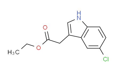 CAS No. 221188-28-9, ethyl 2-(5-chloro-1H-indol-3-yl)acetate