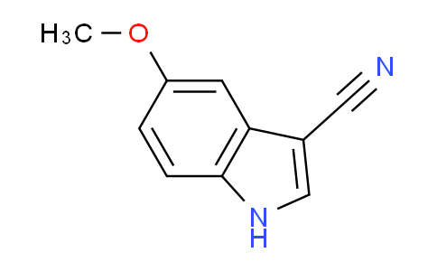 CAS No. 23084-36-8, 5-methoxy-1H-indole-3-carbonitrile