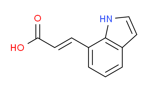 CAS No. 288371-43-7, (E)-3-(1H-indol-7-yl)acrylic acid