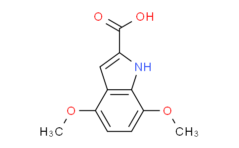 CAS No. 31271-83-7, 4,7-Dimethoxy-1H-indole-2-carboxylic acid