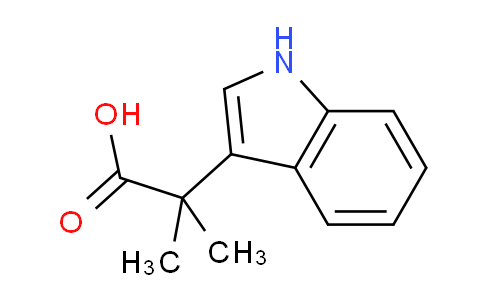 CAS No. 2770-92-5, 2-(1H-indol-3-yl)-2-methylpropanoic acid