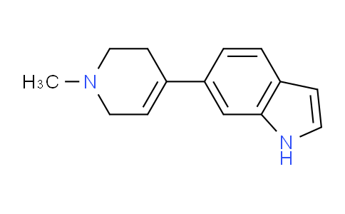 CAS No. 321744-85-8, 6-(1-Methyl-1,2,3,6-tetrahydro-pyridin-4-yl)-1H-indole
