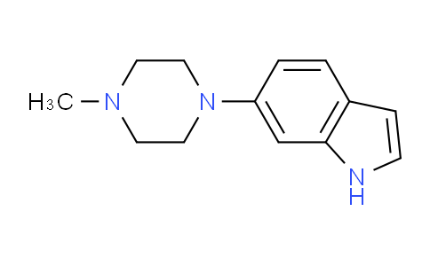 CAS No. 321745-04-4, 6-(4-methylpiperazin-1-yl)-1H-indole