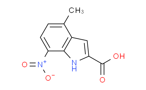CAS No. 289483-79-0, 4-methyl-7-nitro-1H-indole-2-carboxylic acid