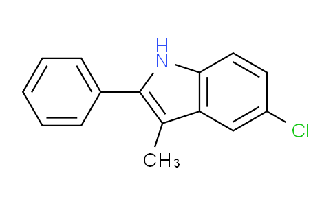 CAS No. 41018-94-4, 5-chloro-3-methyl-2-phenyl-1H-indole