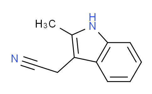 CAS No. 4071-16-3, 2-(2-methyl-1H-indol-3-yl)acetonitrile