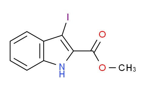 CAS No. 534595-85-2, Methyl 3-iodo-1H-indole-2-carboxylate