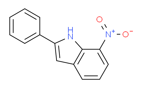 CAS No. 64890-06-8, 7-nitro-2-phenyl-1H-indole