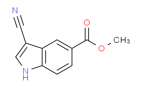 CAS No. 194490-33-0, Methyl 3-cyano-1H-indole-5-carboxylate