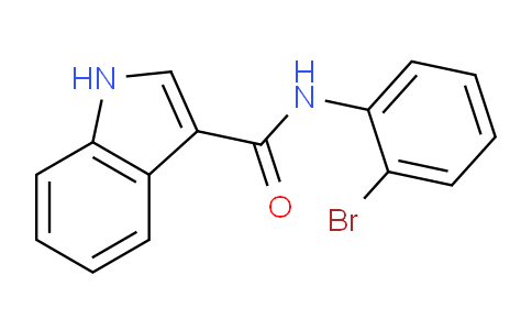 CAS No. 61788-28-1, N-(2-bromophenyl)-1H-indole-3-carboxamide