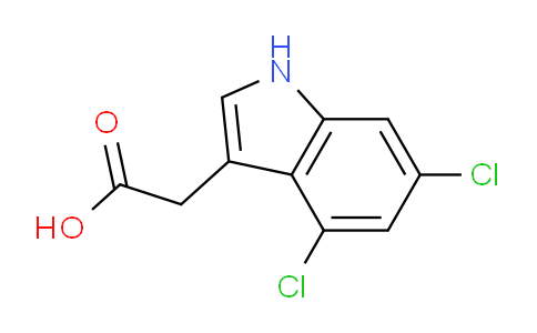 CAS No. 63352-95-4, 2-(4,6-dichloro-1H-indol-3-yl)acetic acid