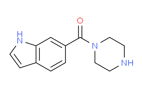 CAS No. 633322-11-9, 6-[(Piperazin-1-yl)carbonyl]-1H-indole
