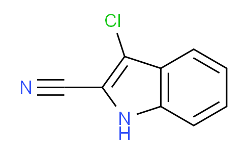 CAS No. 74960-46-6, 3-Chloro-1H-indole-2-carbonitrile