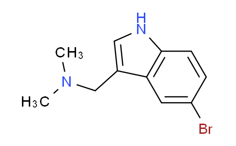 DY731471 | 830-93-3 | 1-(5-bromo-1H-indol-3-yl)-N,N-dimethylmethanamine