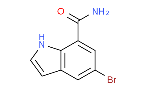 CAS No. 860624-91-5, 5-bromo-1H-indole-7-carboxamide