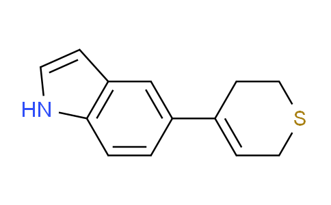 CAS No. 885273-29-0, 5-(3,6-Dihydro-2H-thiopyran-4-yl)-1H-indole