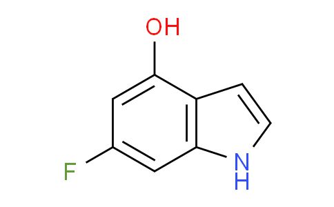 CAS No. 885521-04-0, 6-fluoro-1H-indol-4-ol