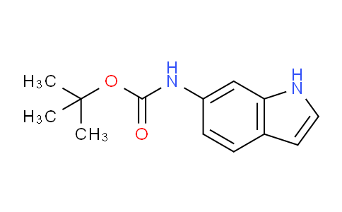CAS No. 885273-73-4, tert-Butyl 1H-indol-6-ylcarbamate