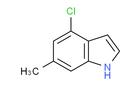 CAS No. 885521-78-8, 4-chloro-6-methyl-1H-indole