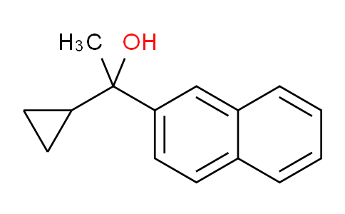 CAS No. 69726-41-6, 1-Cyclopropyl-1-(naphthalen-2-yl)ethanol