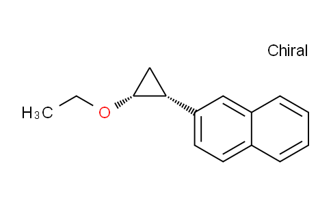 CAS No. 215882-24-9, 2-((1R,2R)-2-Ethoxycyclopropyl)naphthalene