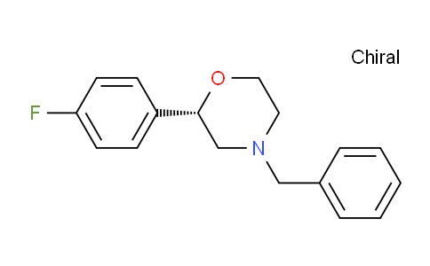 CAS No. 503860-58-0, (S)-4-Benzyl-2-(4-fluorophenyl)morpholine