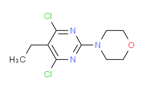 CAS No. 56035-79-1, 4-(4,6-dichloro-5-ethylpyrimidin-2-yl)morpholine
