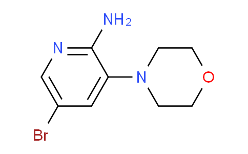 CAS No. 1286273-85-5, 5-Bromo-3-morpholinopyridin-2-amine