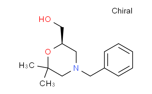 CAS No. 1416445-20-9, (R)-(4-Benzyl-6,6-dimethylmorpholin-2-yl)methanol