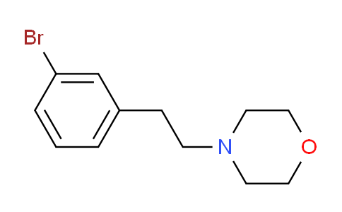 CAS No. 364793-86-2, 4-(3-bromophenethyl)morpholine
