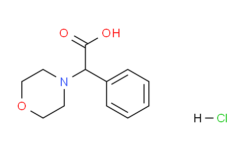 CAS No. 91641-50-8, 2-Morpholino-2-phenylacetic acid hydrochloride