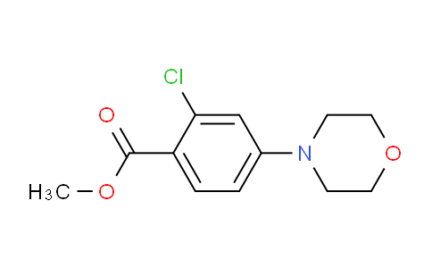CAS No. 175153-39-6, Methyl 2-chloro-4-morpholinobenzoate