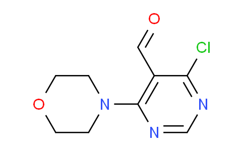 CAS No. 54503-94-5, 4-Chloro-6-morpholinopyrimidine-5-carbaldehyde