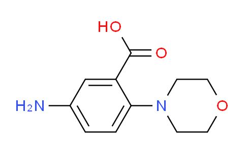 CAS No. 65989-45-9, 5-Amino-2-morpholinobenzoic acid
