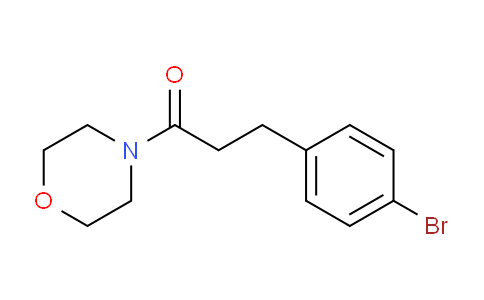 CAS No. 607744-33-2, 3-(4-bromophenyl)-1-morpholinopropan-1-one