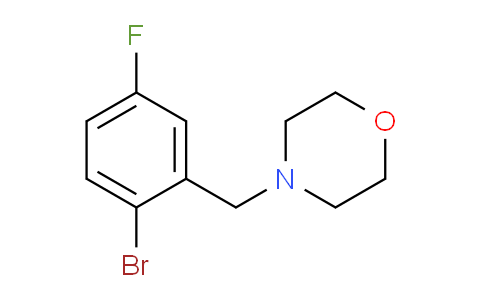 CAS No. 1704065-18-8, 4-(2-bromo-5-fluorobenzyl)morpholine