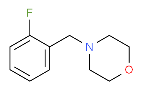 CAS No. 3795-42-4, 4-(2-fluorobenzyl)morpholine