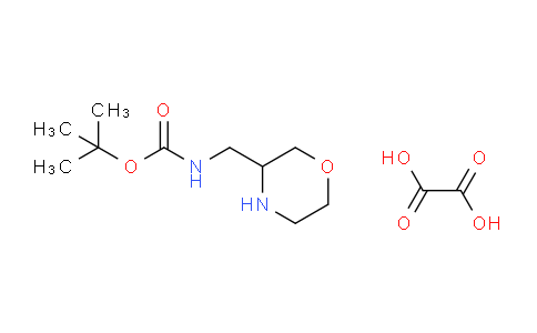 CAS No. 1429056-18-7, tert-Butyl (morpholin-3-ylmethyl)carbamate oxalate