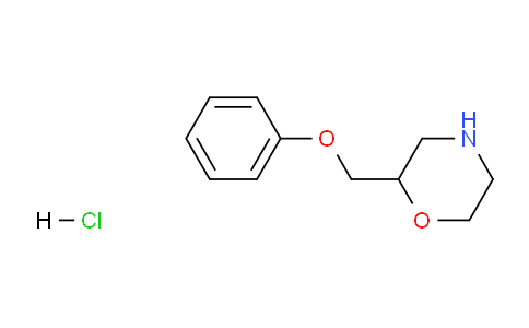 CAS No. 1429340-96-4, 2-(Phenoxymethyl)morpholine hydrochloride