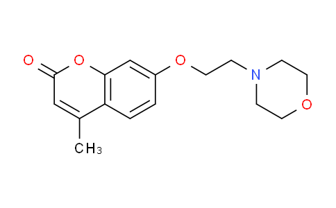 CAS No. 54536-28-6, 4-Methyl-7-(2-morpholinoethoxy)-2H-chromen-2-one