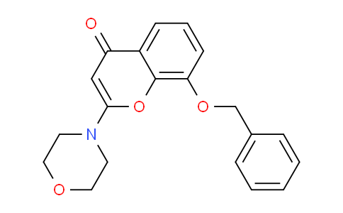 CAS No. 130735-68-1, 8-(Benzyloxy)-2-morpholino-4H-chromen-4-one