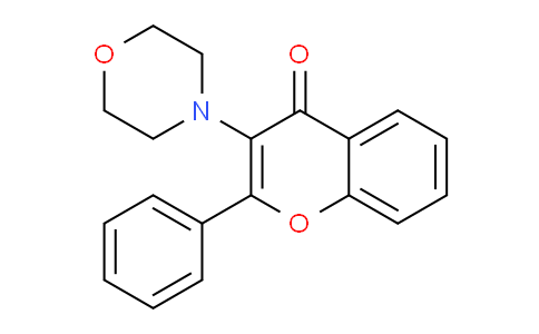 CAS No. 81281-86-9, 3-Morpholino-2-phenyl-4H-chromen-4-one