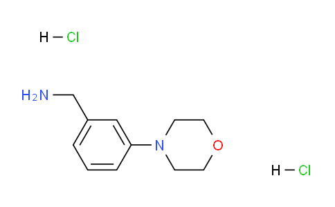 CAS No. 1956307-58-6, (3-Morpholinophenyl)methanamine dihydrochloride