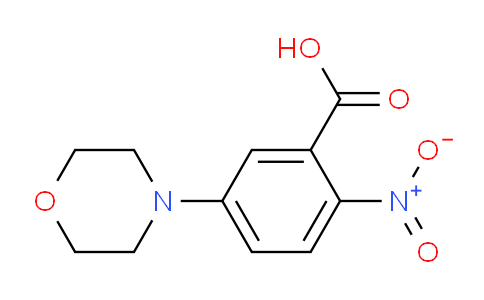 CAS No. 153437-51-5, 5-(Morpholin-4-yl)-2-nitrobenzoic acid