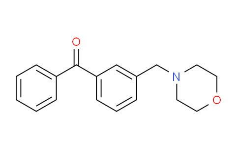 CAS No. 763863-61-2, 3-(Morpholinomethyl)benzophenone