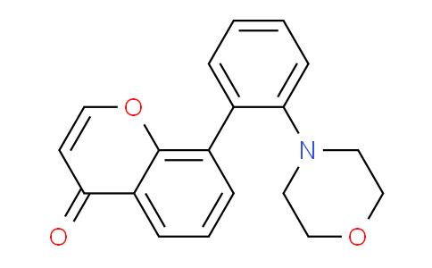 CAS No. 920266-20-2, 8-(2-Morpholinophenyl)-4H-chromen-4-one