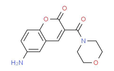 CAS No. 18144-57-5, 6-Amino-3-(morpholine-4-carbonyl)-2H-chromen-2-one